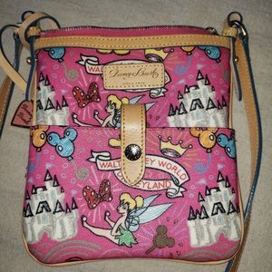 Disney Dooney & Bourke pink sketch crossbody